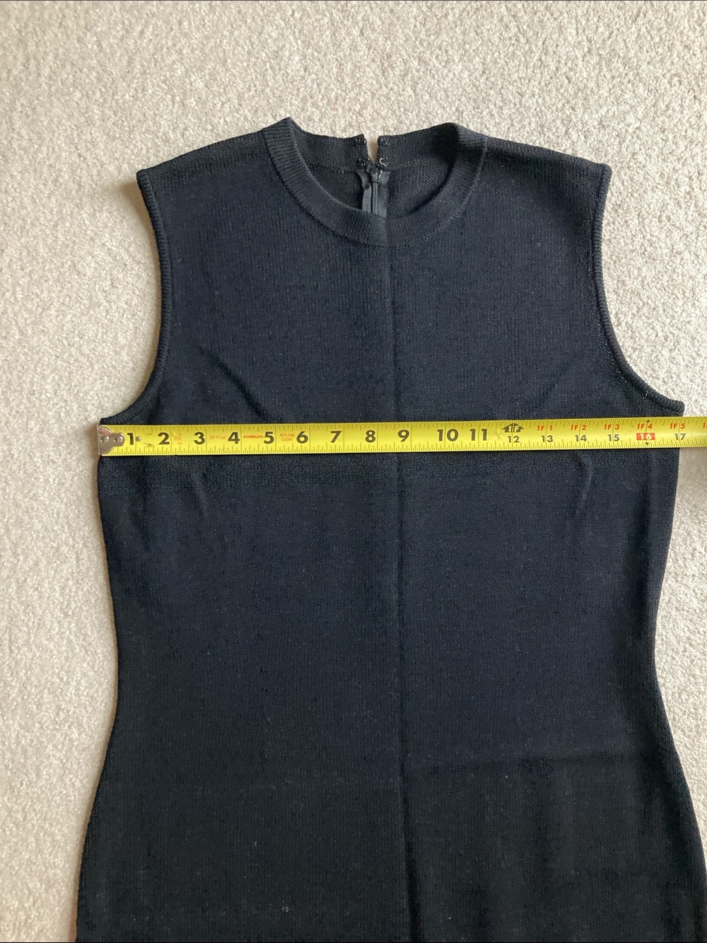 St. John Basics black dress - Picture 7 of 8